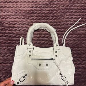 White Handbag